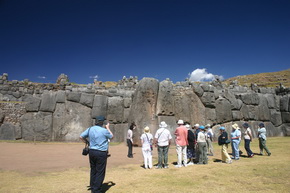 Fortress of Sacsayhuaman in Cusco Peru