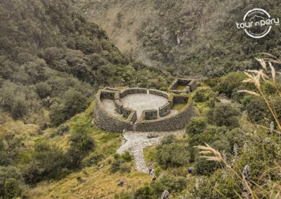 Runkuracay, on the middle of the Inca Trail to Machu Picchu
