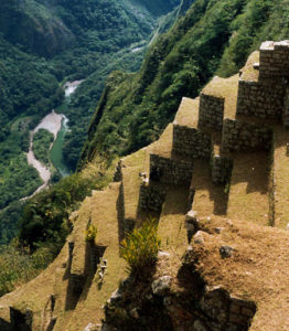 Machu Picchu landscape including the Urubamba River