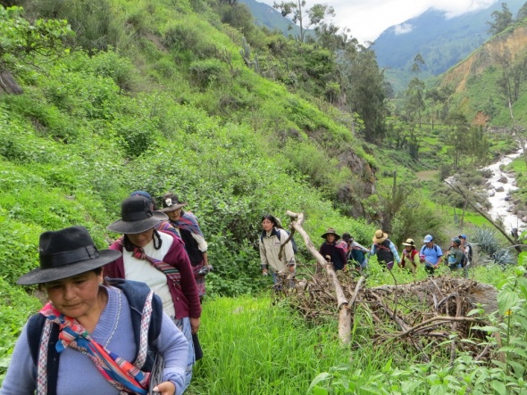 Inca Trail Zoned in the Heights of Lima Region