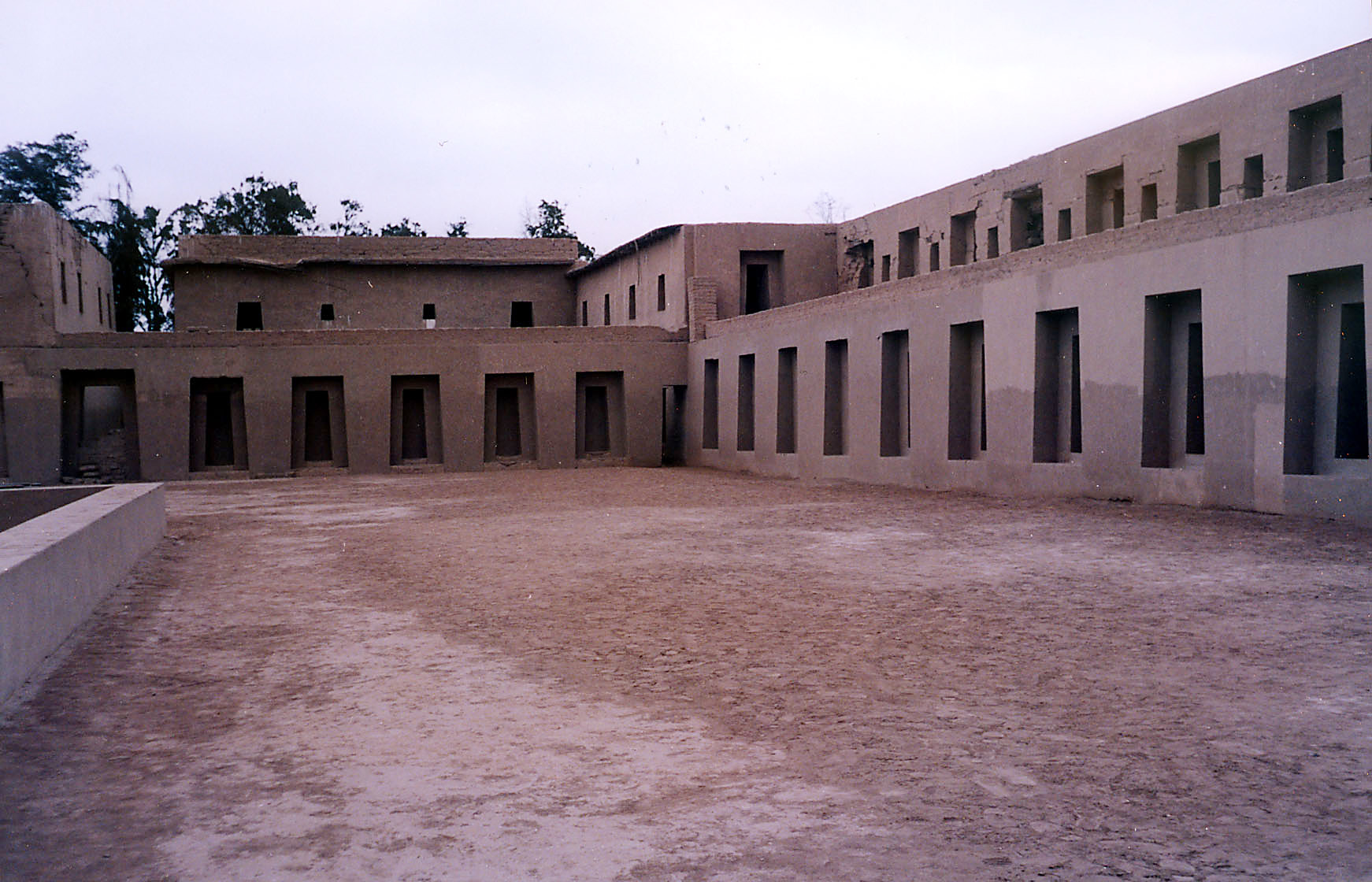 The Archaeological Complex of Pachacamac Near Lima