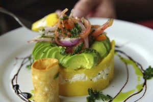 Causa a Peruvian dish