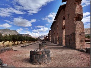 Raqchi-the temple of Wiracocha