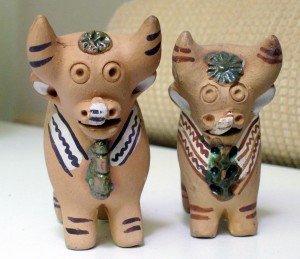 Toritos- the symbol to protect homes and bring luck