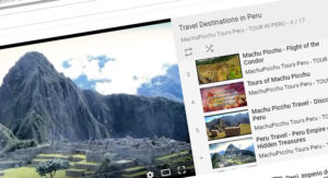 TOUR IN PERU Youtube channel offers incredible Machu Picchu guides and videos