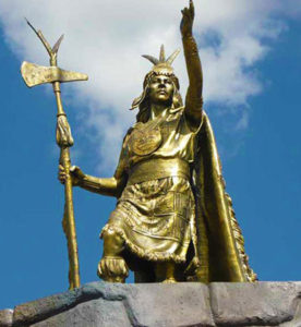 The mighty Pachacutec Statue in Cusco City, you can include it in the City Tour