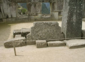 Find the Chakana Cross in the Machu Picchu Sanctuary and Citadel