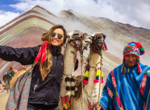 The Vinicunca Rainbow Mountain is one of the alternatives for the Inca Trail