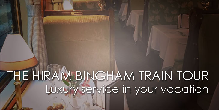 Take the HIRAM BINGHAM for a MACHU PICCHU LUXURY TRAIN TOUR on your next vacation