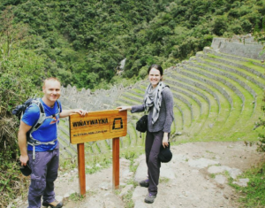 Winay wayna ruins in the Short Inca Trail