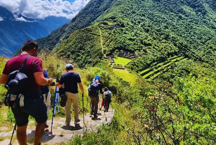 Walking in Choquequirao