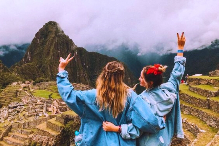 Friends in Machupicchu