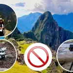 travel to Peru from the USA - prohibited objects in machupicchu