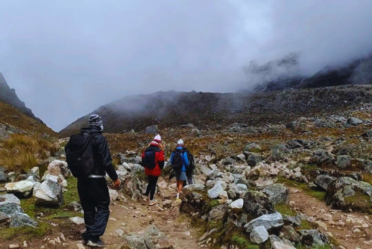 Route of the Salkantay treck