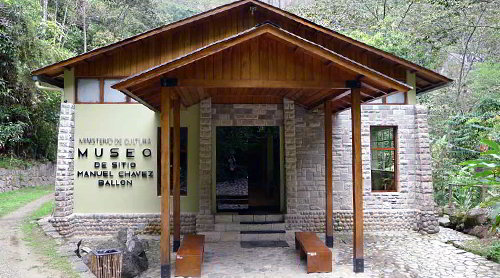 The Chavez Ballon Museum entrance