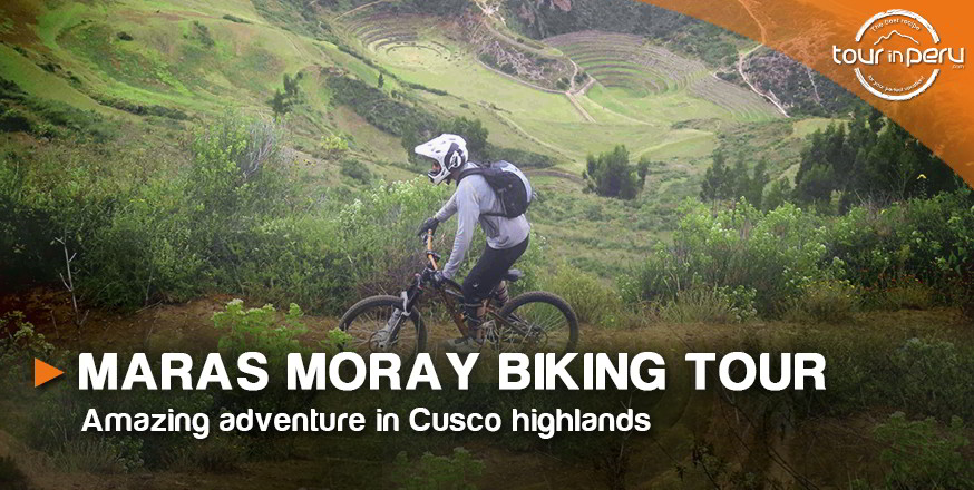 Amazing BIKING tour to MARAS MORAY in the highlands near Cusco City
