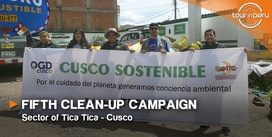 V Clean-up Campaign in the Sector of Tica Tica – Cusco