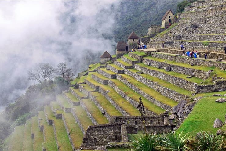 Machu picchu at sunrise