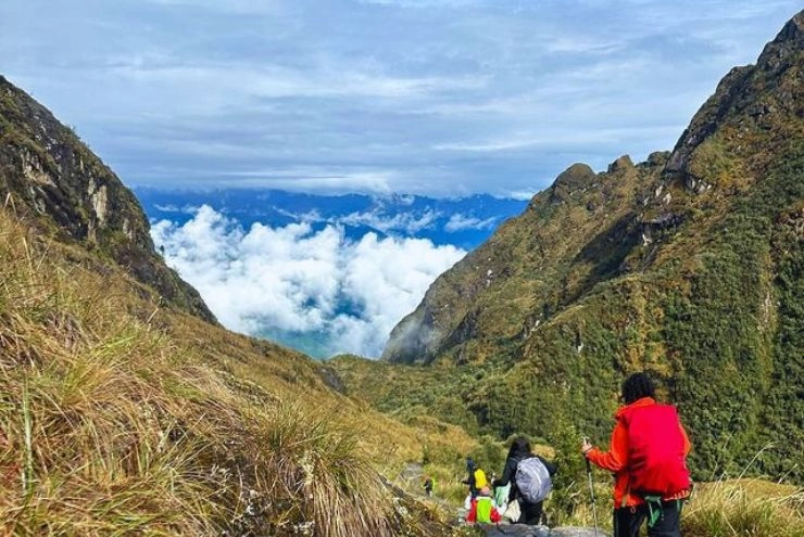 Classic Inca trail to Machupicchu